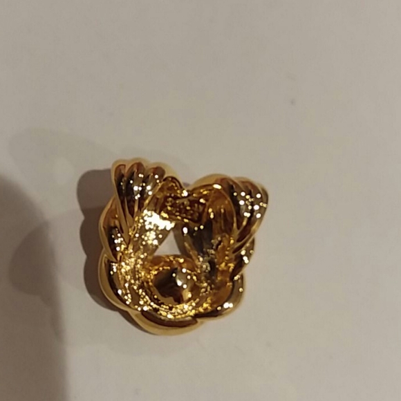 Vtg 90s 5-pc Nolan Miller Necklace & 4 pendants goldtone Omega Slide Trio - Picture 9 of 12